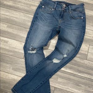 Torrid premium ripped Jeggings